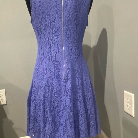 Danny and Nicole Purple Lace Dress - Picture 2 of 3